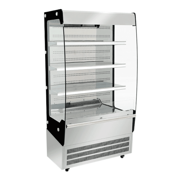 Curved Air Curtain Cabinet
