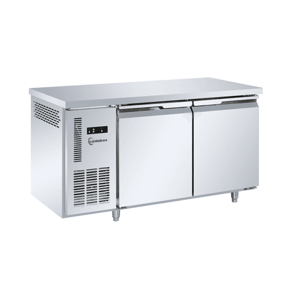 European Undercounter Two-Door Freezer