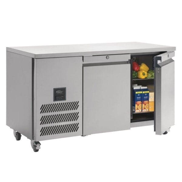 European style horizontal two-door refrigerated cabinet