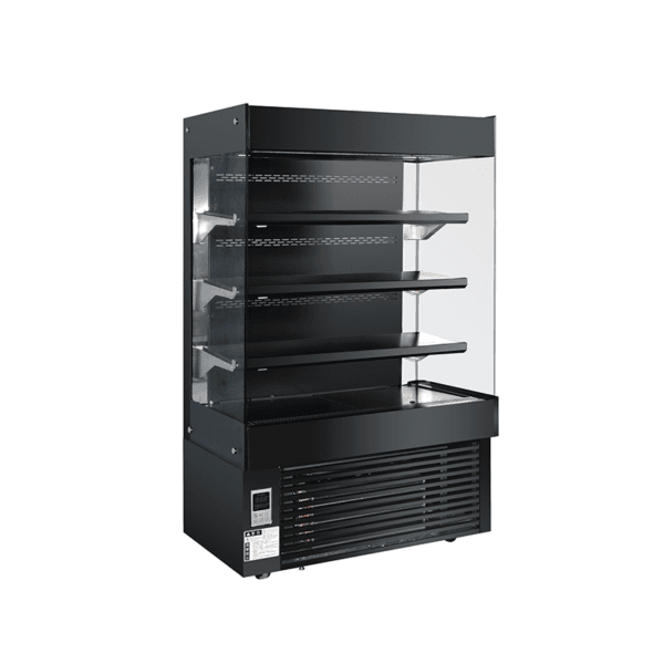 Right Angle Air Curtain Display Cabinet