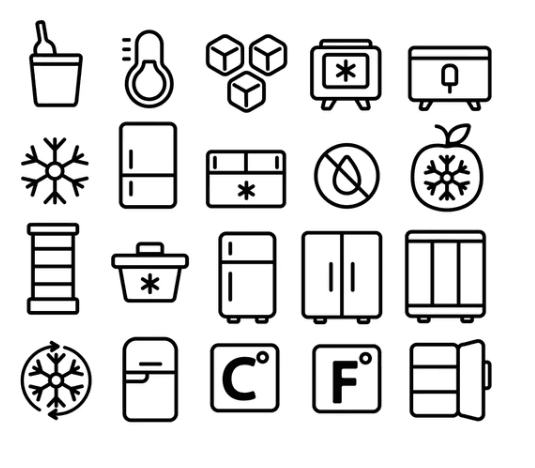 Commercial Refrigerator Icons Explained: Recognizing the Important Symbols on Your Appliance