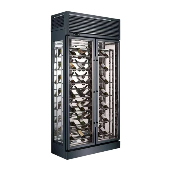 Custom Commercial Double - Door Wine Display Cooler (Bespoke Sizes & Styles)