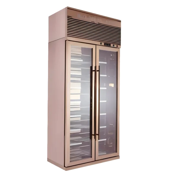 Custom Commercial Double-Door Wine Display Cooler (Bespoke Sizes & Styles)