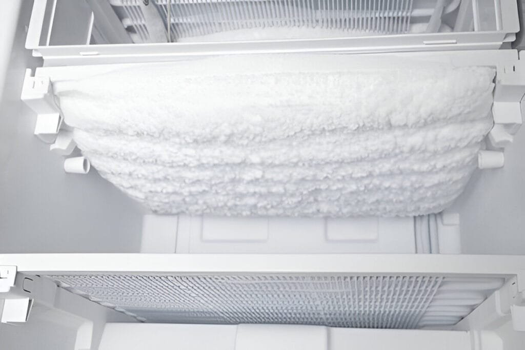 Freezer Ices Up