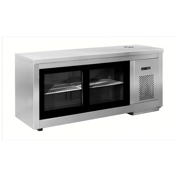 1800MM Air - Cooled Overhead Cabinets with Sliding Glass Doors