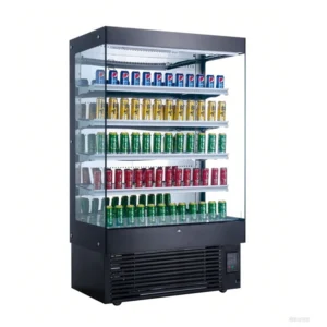 1500MM Vertical Air Curtain Display Cabinet Technical Drawing
