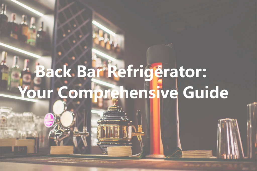 Back Bar Refrigerator: Your Comprehensive Guide